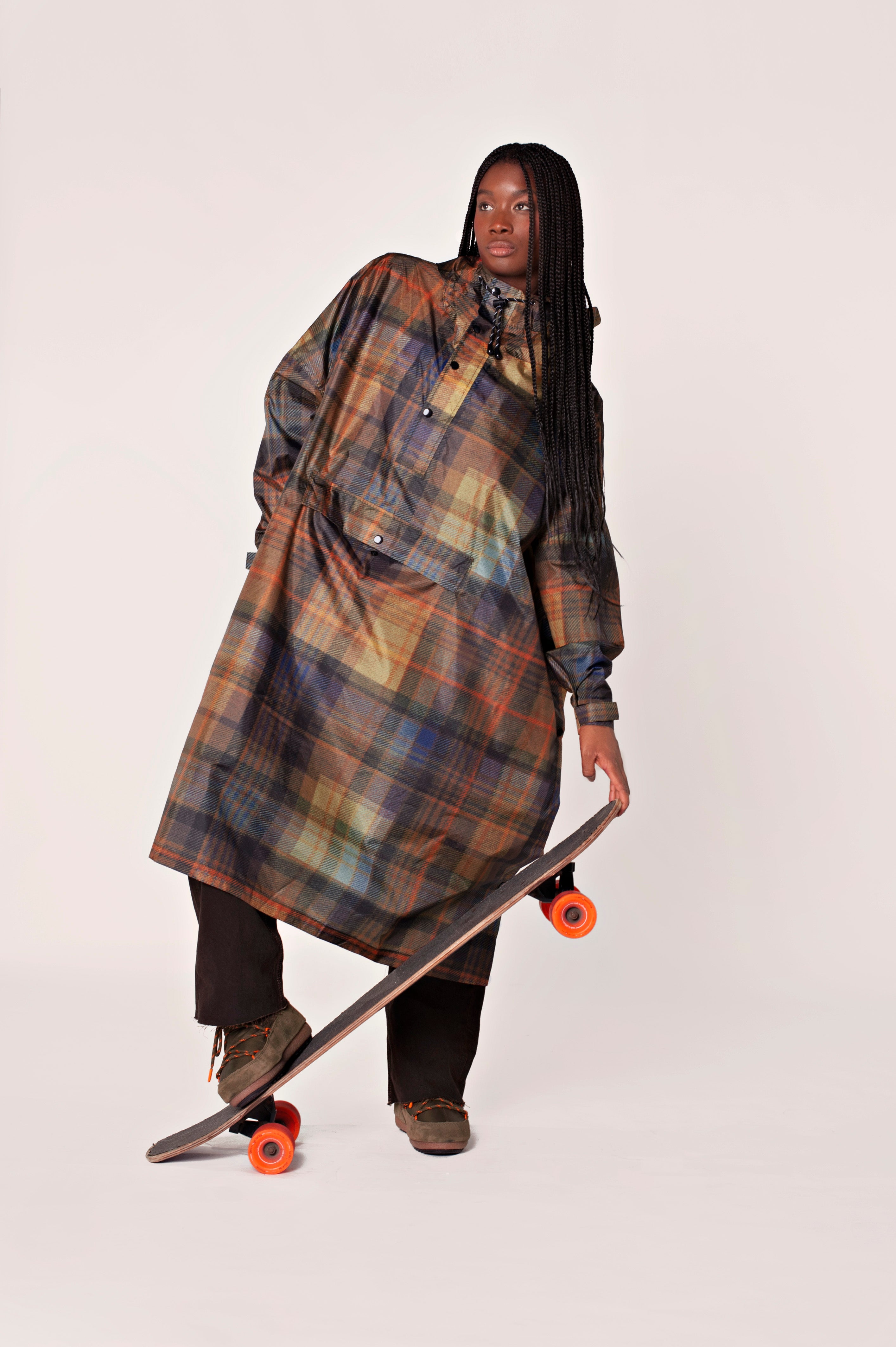 Image of Tartan - Rain Poncho